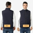 thumbnail image 4 of Men Heating Waistcoat Intelligent Thermostat 3 Temperature Modes 11 Heated Zones Dual Control Coldproof USB Heated Vest for Daily Wear, 4 of 8
