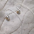 thumbnail image 4 of Aretes Mujer Plata 925 Diseño Unico de Flores Elegantes Plateados Joyeria Accesorios, 4 of 4