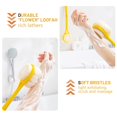 thumbnail image 3 of Cepillo de ducha HONOMA Soft Bristles con esponja vegetal de calabaza, 3 of 6