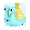thumbnail image 1 of Cute Cage Snail Pressing Small Toy Cart Baby Cute Pet Snail Educational Toy, 1 of 4