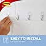 Command 17232-ES Hanging Hooks, General Purpose, Assorted, Clear, 53-Pk. - Quantity 2