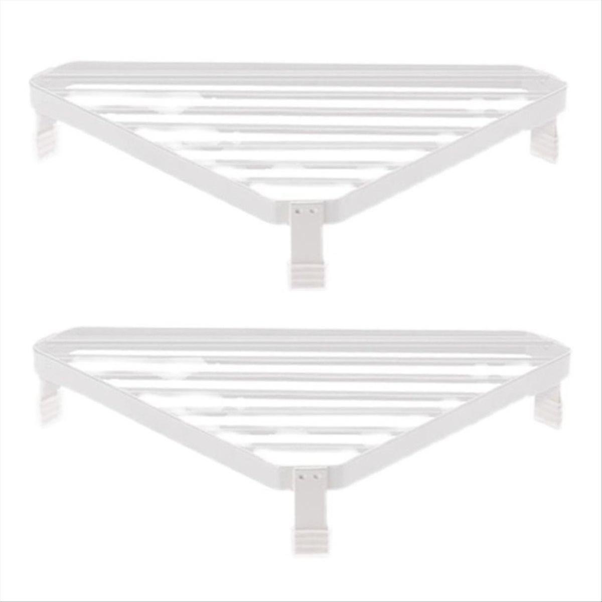 Furnace Angle Frame Wrought Iron Triangular Iron Frame Shelf White ...