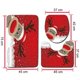 thumbnail image 3 of Alfombrilla de baño de Navidad Tapa de pedestal Cubierta de asiento de inodoro Juego de alfombras de Navidad de Papá Noel antideslizante - E Kuyhfg Bienvenido a Kuyhfg, 3 of 3