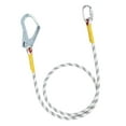 thumbnail image 4 of Cordón de arnés con gancho para hombres y mujeres, cinturón de arnés de escalada profesional resistente, cuerda de cordón para espeleología Gancho simple de 2 metros, 4 of 8
