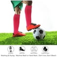 thumbnail image 5 of 2 Pairs Unisex Soccer Socks, Knee High Solid Baseball Football Sports Team Socks, 5 of 6