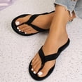 thumbnail image 6 of DIVVce Suede Flip Flops For Women Open Toe Slip On Comfortable Casual Summer Footwear, 6 of 8