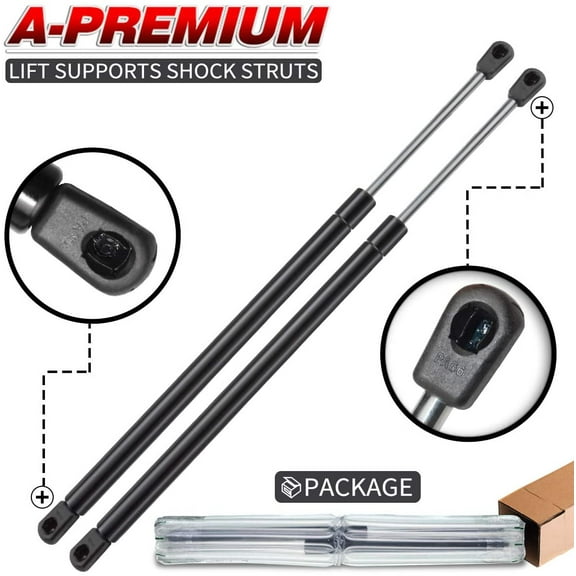 A-Premium Hood Lift Supports Shock Struts Replacement for Honda Accord 1998 1999 2000 2001 2002 2-PC Set