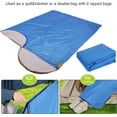 thumbnail image 6 of REDCAMP Ultra Lightweight Sleeping Bags for Adults Warm Weather, Zippered Compact Summer Sleeping Bags for Backpacking Camping Hiking Travel, with Compression Sack,Blue, 6 of 8