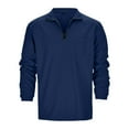 thumbnail image 3 of JLFKNG Men's Polo Shirts Long Sleeve Polo Shirts For Men Crew Neck Buttons Up Casual Solid Color Business Cardigan T Shirts With Pockets Lounge Summer Tops, 3 of 8