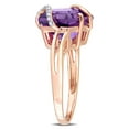 thumbnail image 3 of Everly Women's Amethyst Sterling Silver Ring, 3 of 6