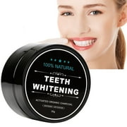 100% Natural Teeth Whitening Whitener Activated Organic Charcoal Powder Polish Teeth Clean Strengthen Enamel Health Care