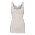 thumbnail image 1 of NEXT LEVEL APPAREL The Jersey Tank para mujer (3533)-LT HEATHER GREY-L Ropa de siguiente nivel 3533, 1 of 1