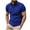 Mens T-Shirts Blue, variant on Golf Shirts for Men Short Sleeve Button Collared Athletic Workout T-Shirts Mens Casual Solid Pullover Breathable Baseball Tees Tops