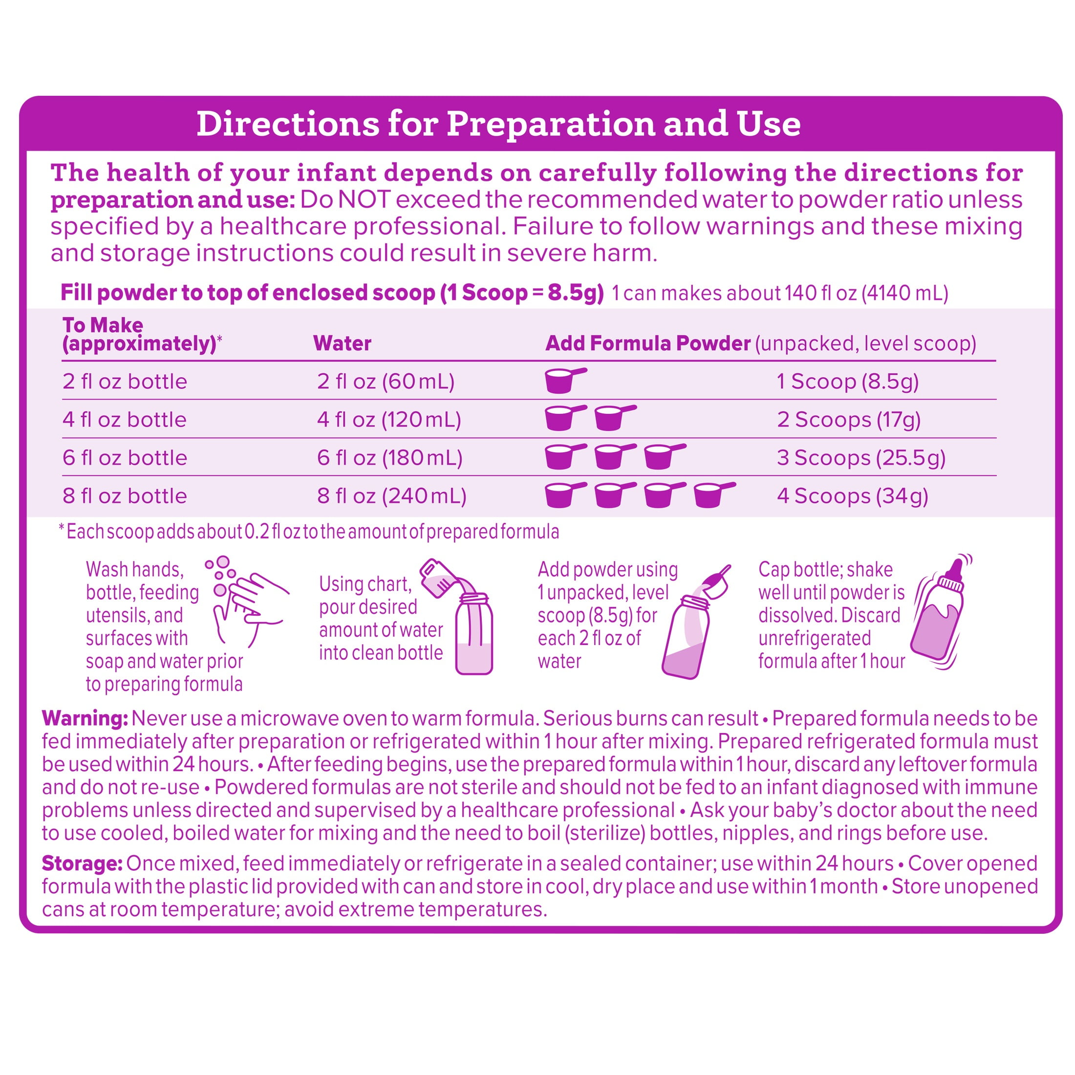 (2 pack) Baby's Only Organic - Infant Formula Organic 2 Supplement Iron - 21 Ounces