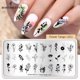 thumbnail image 2 of BORN PRETTY Nail Stamping Plate Line And Leaves Flower Nail Art Board StampingTemplate Stainless Steel Nail Design Manicure Gong Bohan LED, 2 of 2