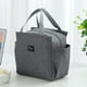 thumbnail image 2 of Aislamiento térmico Fiambrera Impermeable Picnic Bolsa de alimentos Contenedor de alimentos a prueba de , más fresca para viajes Gris SM SunniMix Bolso de almuerzo, 2 of 8