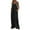 Black, variant on FAFWYP Women's Casual Loose Overalls Jumpsuits One Piece Sleeveless Wide Leg Long Pant Rompers with Pockets