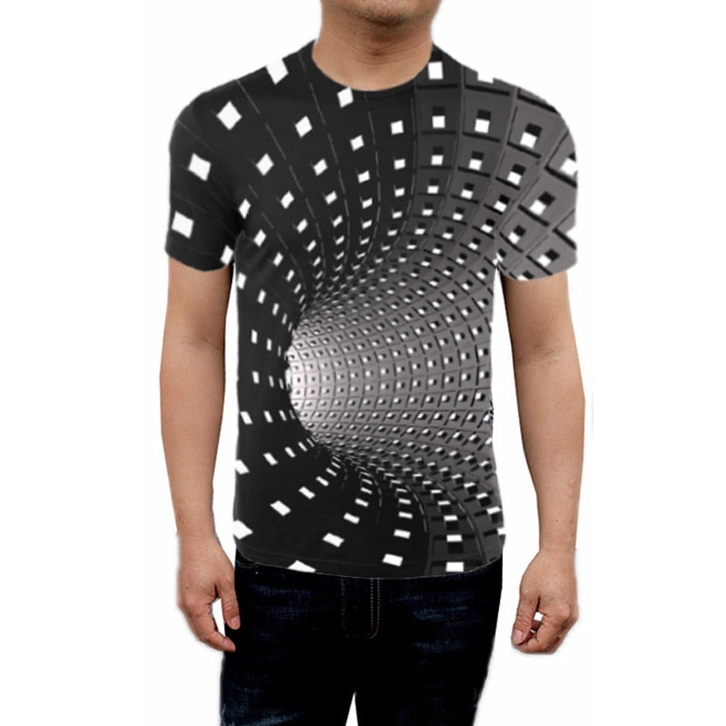 New Men Women Short Sleeve T-Shirt 3D 
