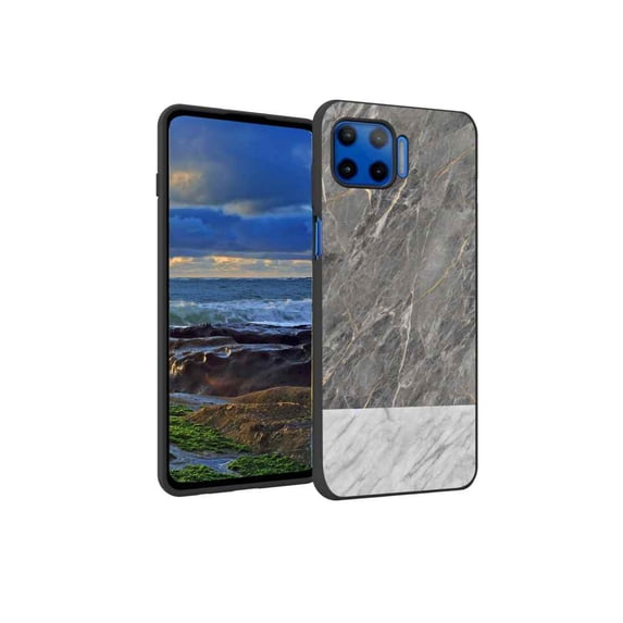 Compatible with Moto One 5G Phone Case, Marble-139 Case Men Women, Flexible Silicone Shockproof Case for Moto One 5G