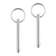 thumbnail image 2 of jiaping 2PcsStainless Steel Top Deck Hinge Quick Release Pin 5x76mm for boat, bimini top, 2 of 9