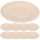 thumbnail image 1 of GOOHOCHY 50 platos de postre de 5 pulgadas, platos redondos de papel grueso, platos para tartas, 1 of 8