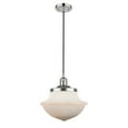 thumbnail image 2 of 201C-PN-G541 Innovations Lighting Oxford - 1 Light Cord Hung Mini Pendant In Traditional Style-11.5 Inches Tall and 11.75 Inches Wide-Polished Nickel, 2 of 5