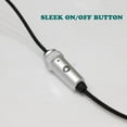 thumbnail image 4 of Wired Earphones for Nokia C300/C110, G100/G310 5G Phones - Hi-Fi Sound Headphones Handsfree Mic Headset Wooden Earbuds D6G for Nokia C300/C110, G100/G310 5G Models, 4 of 6