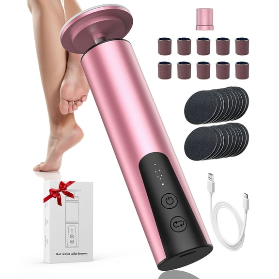 Foot Callus Remover,High-Precision Motor,Newly Upgraded Multifunctional Design, Gentle Yet Effective,Compact & Portable