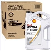 (6 pack) Shell Rotella T4 HD30 Diesel Motor Oil 1 gal