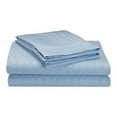 thumbnail image 5 of 1800 Series Embossed Striped Bed Sheet Collection 4-Piece Ultra Soft Microfiber, 5 of 9