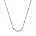 thumbnail image 1 of Cadena Plaquita 3 Oros 14k Sólido 40 cm, 1 of 6