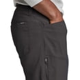 thumbnail image 2 of Eddie Bauer Men's Fleece Lined 2-Way Stretch Tech Pant (Gray,38x32), 2 of 5