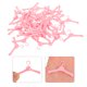thumbnail image 2 of 50 unids perchas de plástico muñeca colgadores de muñecas de plástico trajes de ropa, 2 of 7