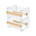 thumbnail image 1 of 2 Pack Distributeur de Ruban Transparent Coupe-Washi Rouleau de Ruban pour Bureau (2 Pack-Jaune), 1 of 6