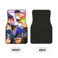 thumbnail image 2 of Qekee Roblox Print Front Car Floor Mats Four-Piece Set Front & Rear Universal Car Floor Mats for SUVs, Trucks, Sedans, 2 of 7