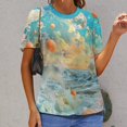 thumbnail image 6 of Healing Fruits T Shirts Basic T-Shirt Short Sleeve Ladies Tee Shirt Summer Graphic Clothing, 6 of 6