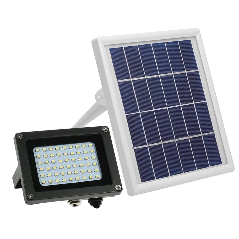 OWSOO Solar Powered LED Floodlight 54LEDs IP65 Waterproof Garden Lawn Light W4V6 