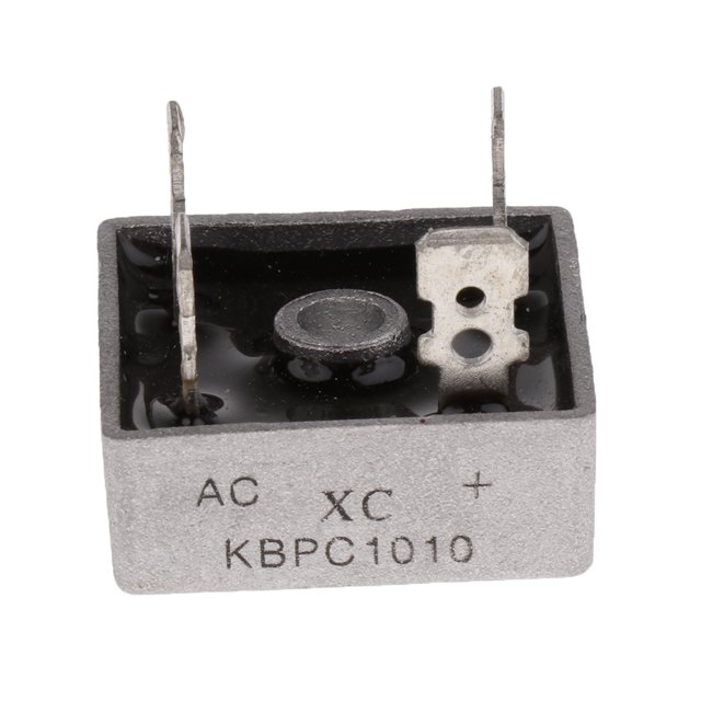 Transformadores -1010 Puente Rectificador de Diodos 1A 1000V cesorios de alimentión shamjiam Puente rectificador de diodo KBPC-1010 1A 1000V