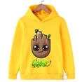 thumbnail image 4 of Sudadera con capucha Kawaii Groot, ropa para niños, ropa para niñas, ropa de moda para bebés, sudadera deportiva cálida de otoño, tops para niños, 4 of 5