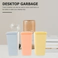 thumbnail image 6 of FRCOLOR 4Pcs Colored Desktop Garbage Can for Storage ABS Material Small and Compact Fits Any Table, 6 of 8