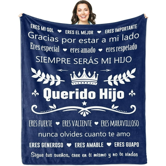 LHSHID Mothers Day/Birthday Gifts for Mom Blanket Flannel Soft and Comfortable Anti static Bed Sofa Blanket 40x50in