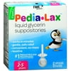 Fleet Pedia-Lax Liquid Glycerin Suppositories 6 Each (Pack of 2)