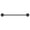 Black, variant on 16G Industrial Barbell Surgical Steel Anodized Body Piercing Jewelry 32mm Long