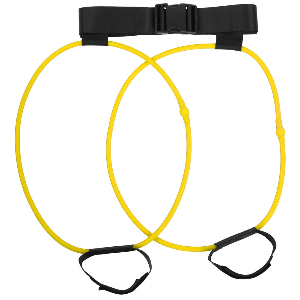 JunD Multifunktionell spännband 6-rör elastisk pedal motståndsband naturlig latex tension rep fitnessutrustning för mage midja armar ben yoga pilates