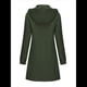 thumbnail image 4 of Chaqueta Impermeable para Mujer con Capucha, Abrigo Impermeable para Mujer, Cortavientos Verde S, 4 of 8
