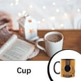 thumbnail image 3 of Bearachild Taza de café con patrón de guitarra para Hotel en casa, taza para beber té y jugo para dormitorio, tazas para bebidas para estudiantes de Juegos de servir café y té Bearachild HA081165-00B, 3 of 6