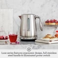 thumbnail image 2 of Caldera de agua eléctrica Breville Smart Kettle Luxe BKE845DBL, 2 of 6
