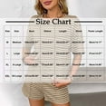thumbnail image 3 of Uaswgudfs 2 Pack Womens Cotton Pajama Sets Stripe Short Sleeve Tops Looes Short Pants Fashion Lounge Sets Soft Fitness Loungewear Pj Set 2025, 3 of 5