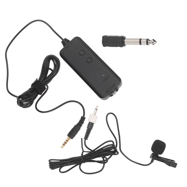 Micro Clip Collier, Clip Réglable sur Microphone pour Live pour Interview Picking pour Vlog
