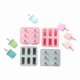 thumbnail image 2 of 6 moldes de silicona for helados caseros, herramientas for hacer helados con dibujos animados, 2 of 2